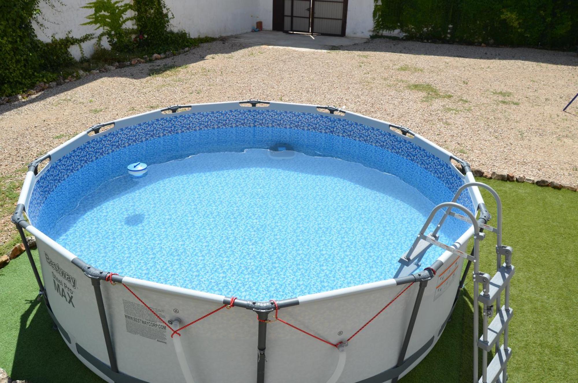 Villa La Antigua, Casa Centrica, Amplio Patio, Piscina Y Barbacoa Campillo de Altobuey Exterior foto